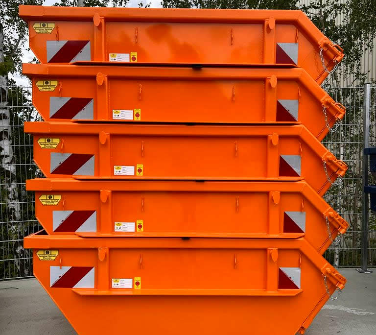 Mini Mulden und Multicar Container