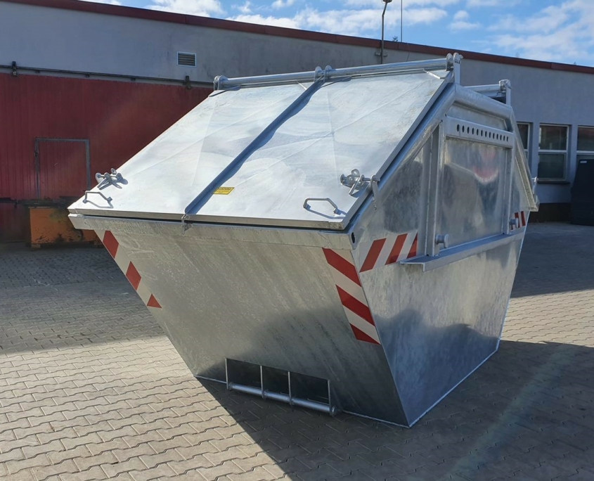 Container verzinkt mit Stahldeckel