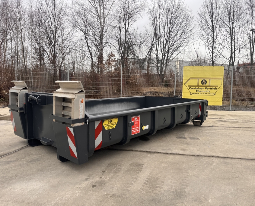 City-Abroll-Container, Abrollmulde, Alu-Rampe
