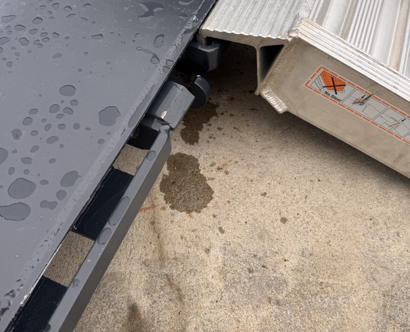 City-Abroll-Container, Abrollmulde, Alu-Rampe