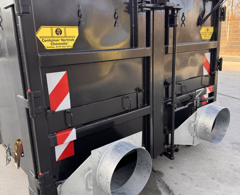 Trocknungs-Container, City-Abroll-Container mit Rollplane