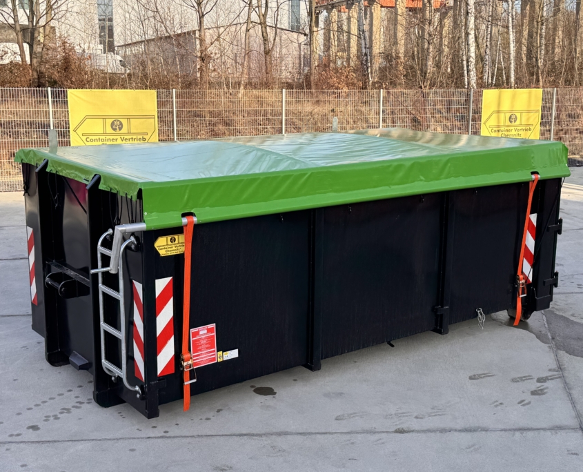 Trocknungs-Container, City-Abroll-Container mit Rollplane