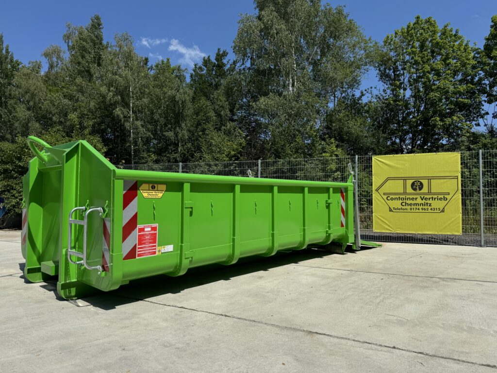 Abrollmulde für Baggertrabsport Abrollcontainer pronar