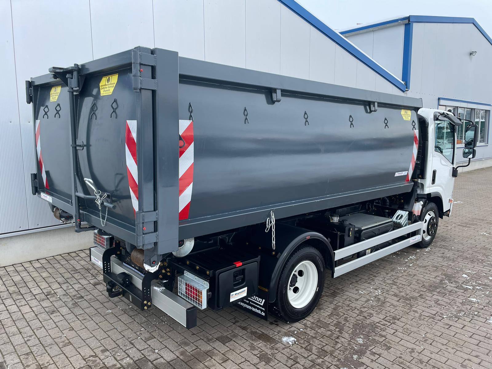 City Abrollmulde Fuso Unsinn leichtbau 