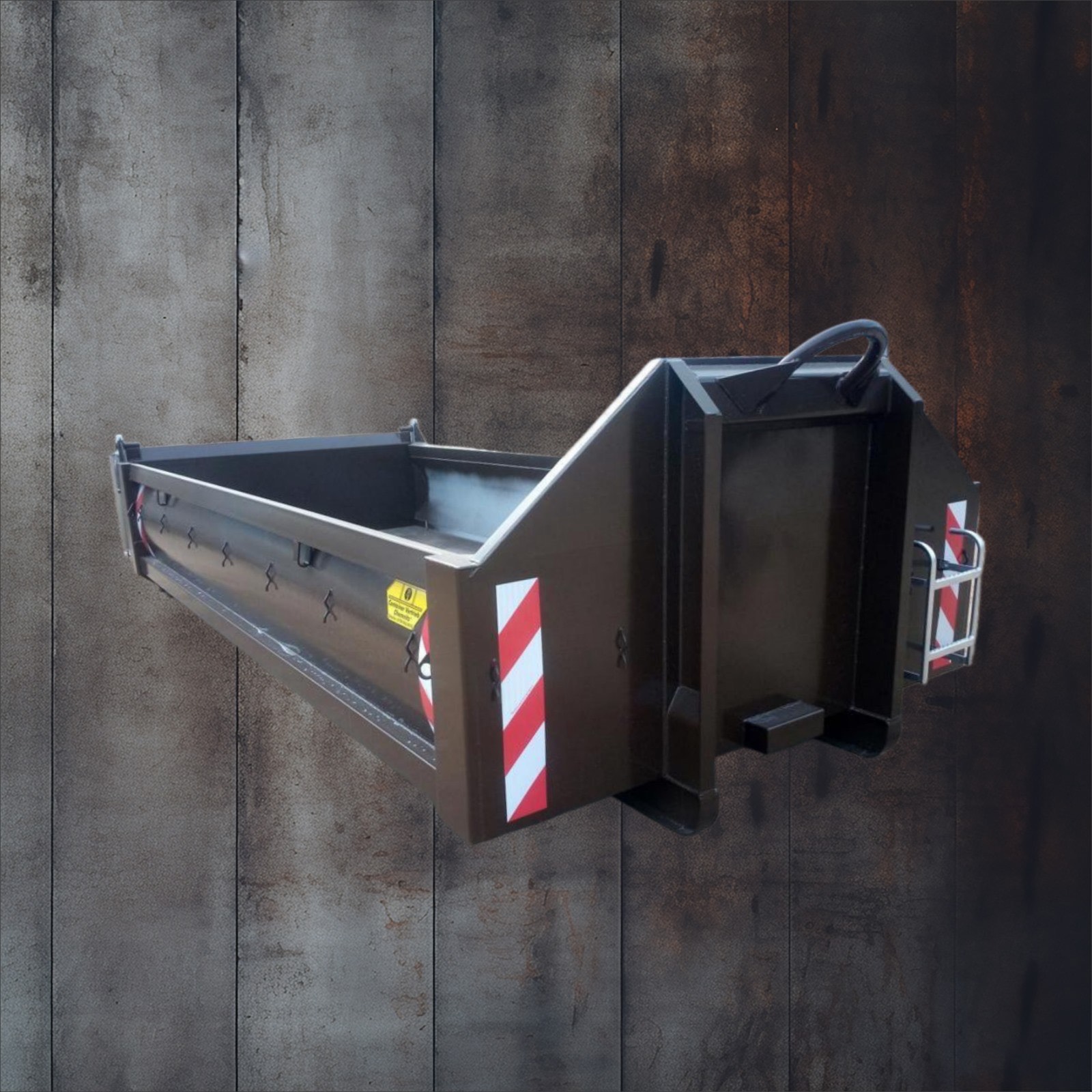 Abrollcontainer Eco Ecoline spantenlos spantenfrei Ellermann Pendelklappe