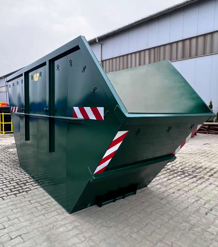Absetzmulde DIN 30720 Polen günstig AMG Container KD Metal