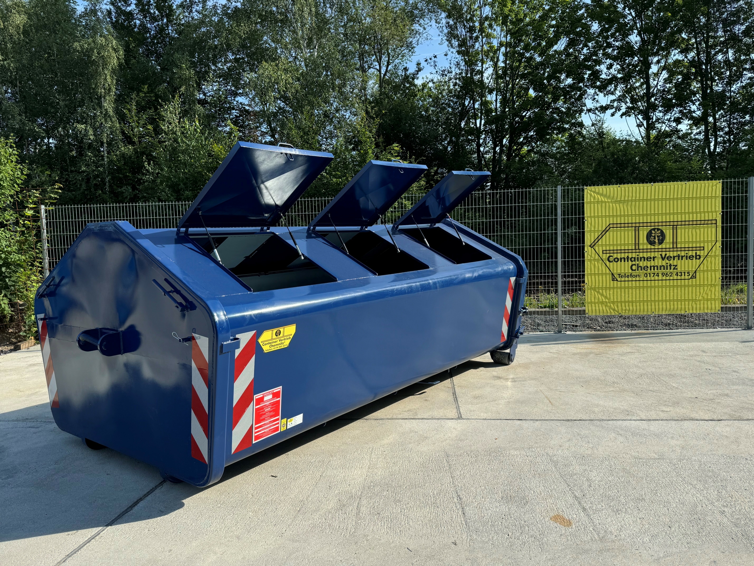 City Abrollmulde Fuso Unsinn leichtbau 