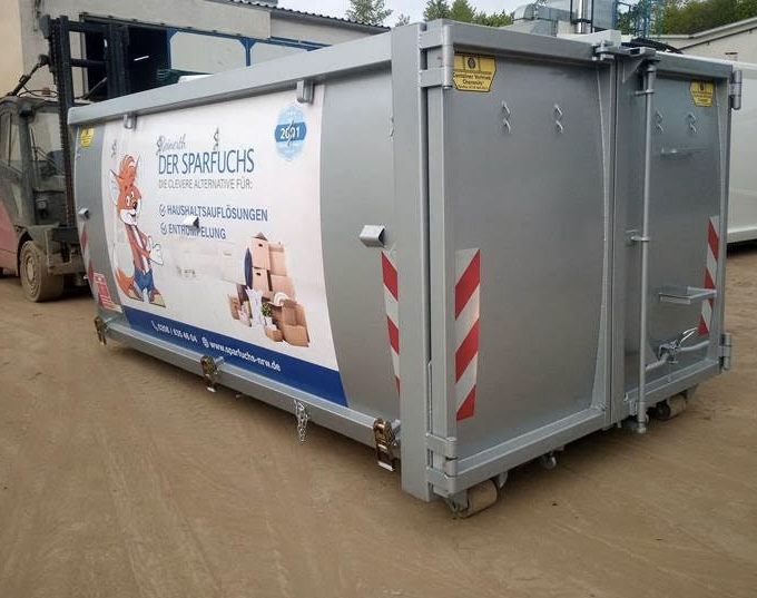City Abrollmulde Fuso Unsinn leichtbau 