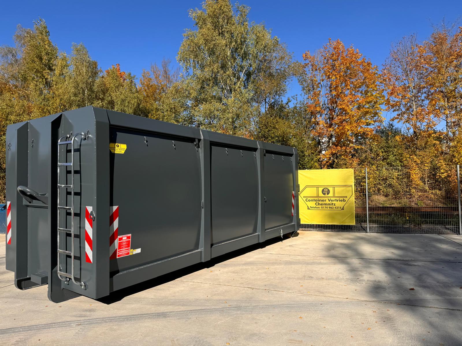 Abrollcontainer Eco Ecoline spantenlos spantenfrei Ellermann E-Con Breitspante