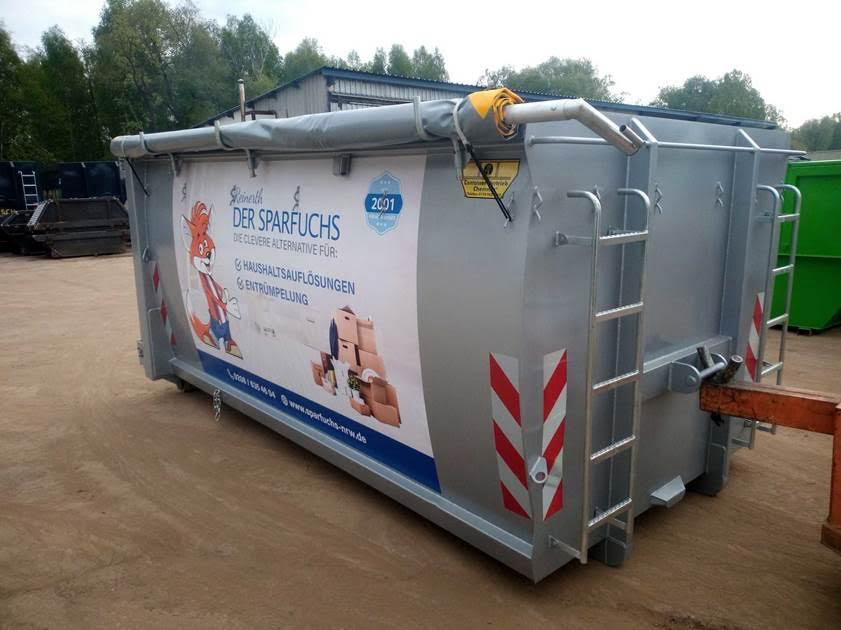 Abrollcontainer City Eco spantenlos spantenfrei Löwe Container A1 Container Weymann