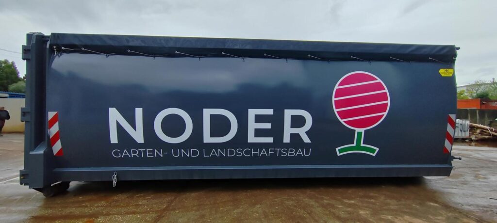Abrollcontainer Eco spantenlos spantenfrei Löwe Container 